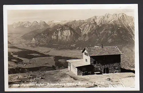 35318 AK Patscherkofel Tuxer Alpen um 1925 Schutzhaus