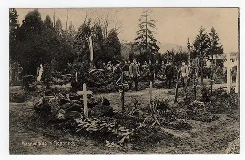 42982 AK Massengrab in Montmedy 1915