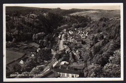 74583 AK Rübeland Bode Harz Bahnhof 1935