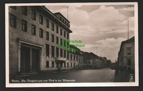 139955 AK Berlin Reichskanzlei Wilhelmstraße Fotokarte um 1935