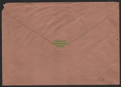 B9918 Brief SBZ Gebühr bezahlt 1946 Steinbach-Hallenberg Einschreiben Heges-H.