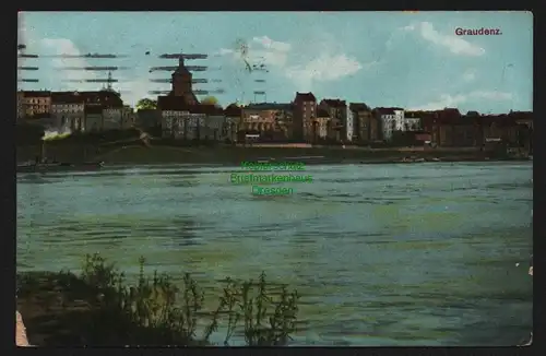 148754 AK Graudenz Wpr. Panorama 1916