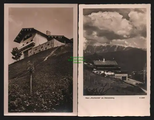 148787 2 AK Berghof Obersalzberg Wachenfeld um 1940