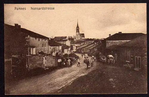 50874 AK Pannes Nonsardstrasse um 1915