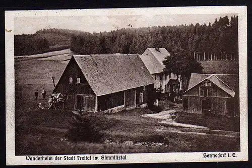 50602 AK Wanderheim Freital im Gimmlitztal Hermsdorf E.