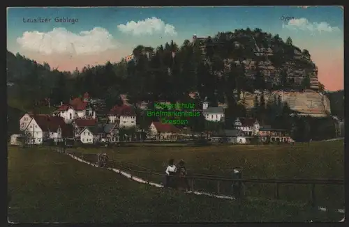 149929 AK Oybin 1916 Lausitzer Gebirge