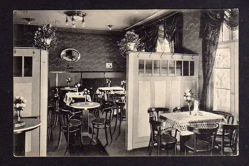108596 AK Waldenburg Schlesien 1929 Konditorei Cafe Ilchmann Auenstr. 3
