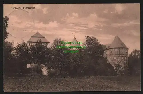 139701 AK Schloss Herzberg am Harz 1911