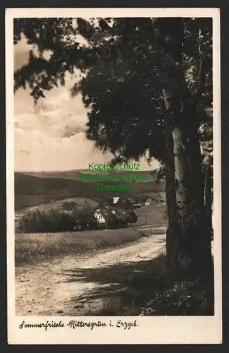 142757 AK Sommerfrische Rittersgrün Schwarzenberg Erzgebirge 1941