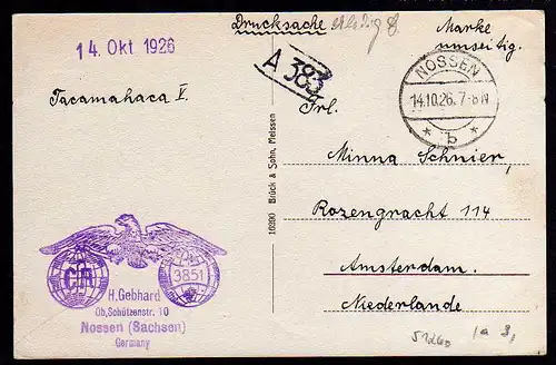 51260 AK Nossen 1926 Krankenhaus