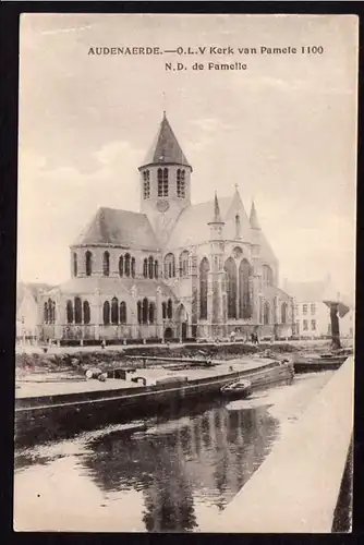 38729 AK Audenarde Audenaerde Oudenaarde 1917 Kerk van Pamele