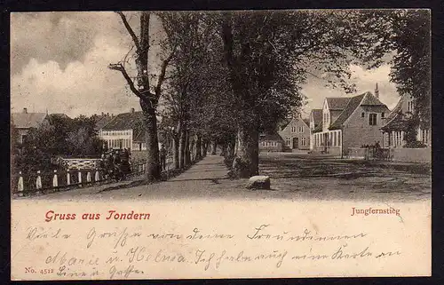 65655 AK Tondern Jungfernstieg 1902 Tønder