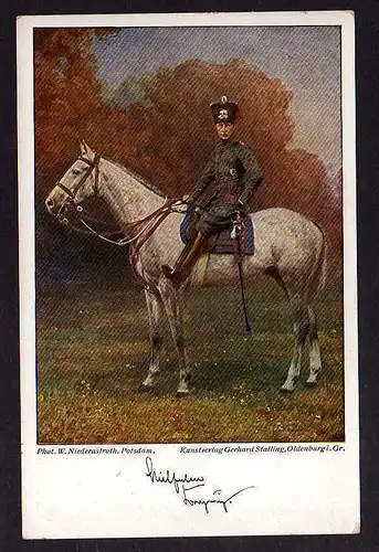 93698 AK Oldenburg i. Gr. Militär um 1915 Wohlfahrts Postkarte