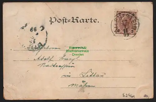 52461 AK Allentsteig  Niederösterreich 1899