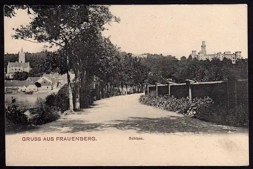 51598 AK Hluboka nad Vltavou Frauenberg Schloss 1918