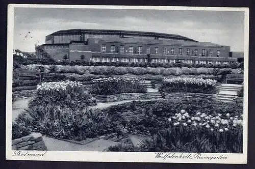 34025 AK Dortmund Westfahlenhalle Rosengarten Größte Sporthalle Deutschlands