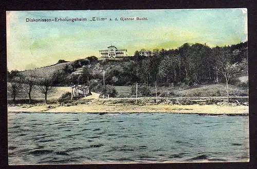 81275 AK Gjenner Bucht Ostseebad Apenrade Diakonissen Erholungsheim um 1910