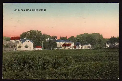 50541 AK Bad Höhenstadt Gemeinde Fürstenzell 1916