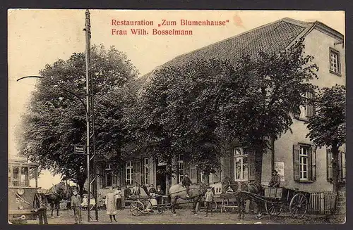 50915 AK Sprockhövel Haßlinghausen St. Schee 1916 Restauration Zum Blumenhause
