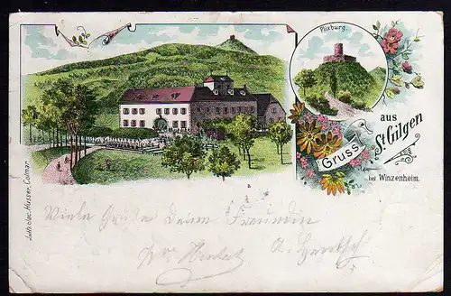 51313 AK Sankt Gilgen bei Winzenheim Plixburg 1902