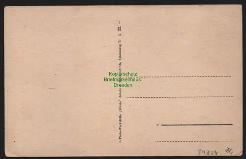 51354 AK Friedersdorf an der Landeskrone bei Görlitz Warenhandlung Sommer um 192