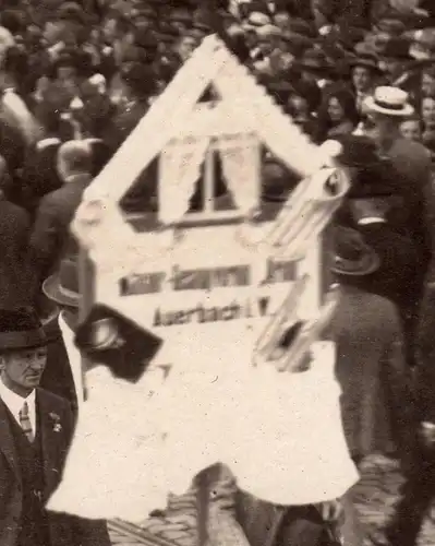 51227 AK Erstes Sächsisches Sängerbundes Fest in Dresden 1925 Fotokarte Männer G