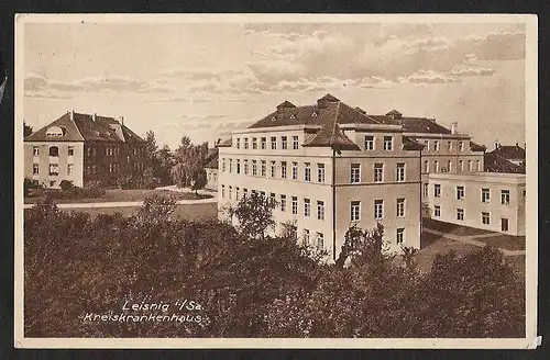 27126 AK Leisnig Kreiskrankenhaus Krankenhaus 1926