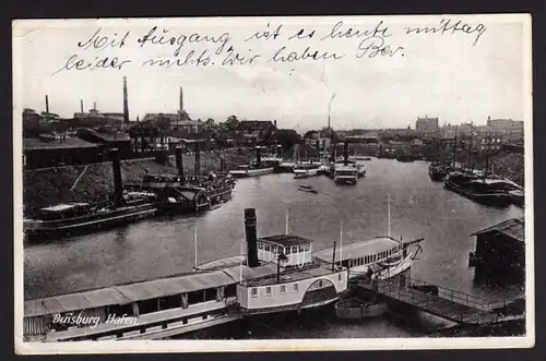 39073 AK Duisburg Hafen 1932