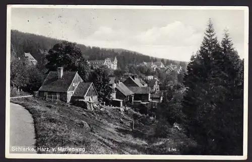 38553 AK Schierke Harz v. Marienweg 1935
