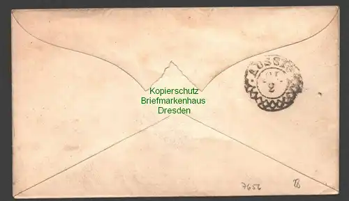 B7656 Ganzsache 15 Kreuzer Österreich K.K. fahrendes Postamt Elisenthal um 1880