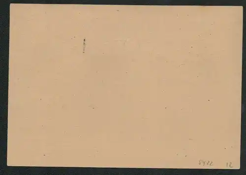 h5422 SBZ Handstempel Bezirk 14 Postkarte Rathewalde Stadt Wehlen 8.7.48