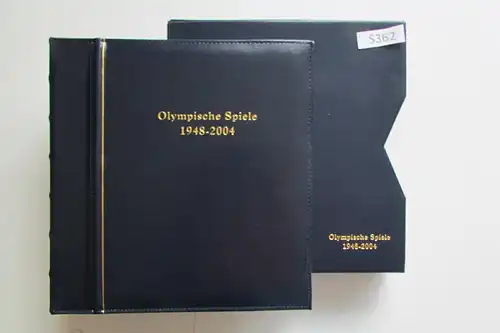 S362 Sammlung Olympia BRD Marken ** mit Beschreibungsblättern