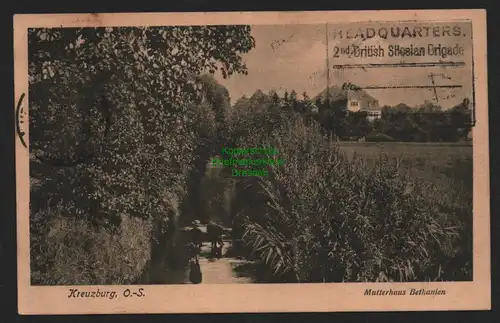 148946 AK Kreuzburg O.-S. um 1920 Mutterhaus Bethanien