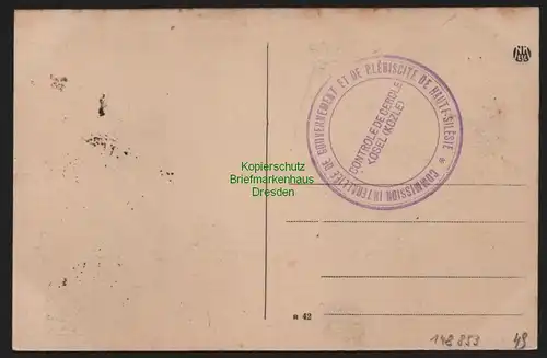 148853 AK Kostenthal O.-S. 1920 Gosciecin Lamdhaus Kreis Kosel Oberschlesien