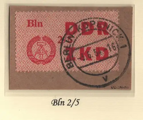 B13649 ZKD C 31 Bln 2/5  Berlin Köpenick gepr. W. Jahn echt gestempelt