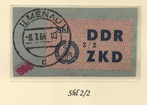 B13801 ZKD C 59 Shl 2/2  Ilmenau 1d gepr. Weigelt BPP echt gestempelt