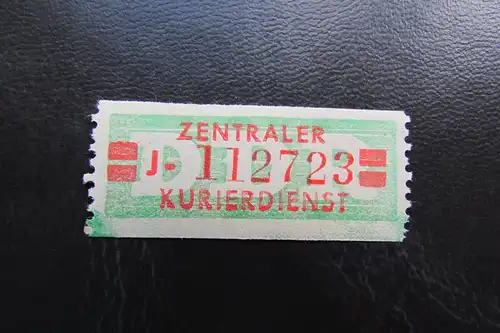 DDR ZKD Dienstmarken Wertstreifen B 31 II J ** Original !!!