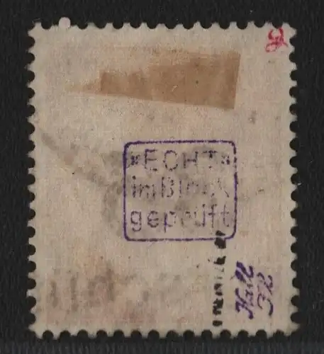 h6591 SBZ Handstempel Bezirk 36 35 Sulmirschütz 8 Pfg. gestempelt gepr. BPP