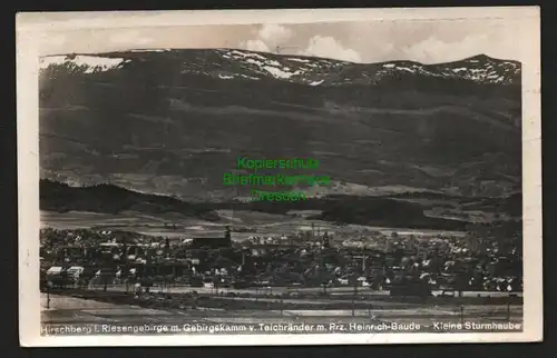 140578 AK Hirschberg Riesengebirge Fotokarte um 1940