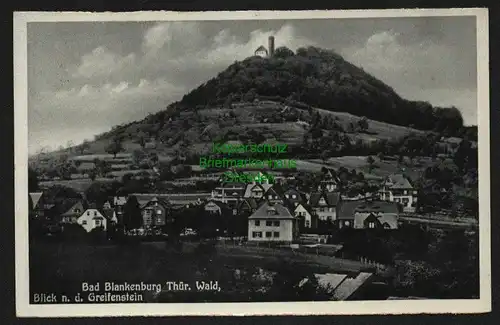 140354 AK Bad Blankenburg Thür. Wald Greifenstein 1937