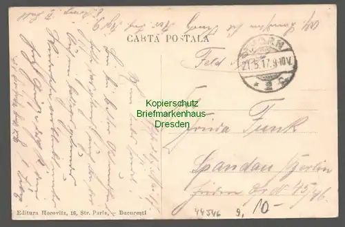 44546 AK Ploiesti Ploie?ti Rumänien Walachei Bahnhof 1917 Gara