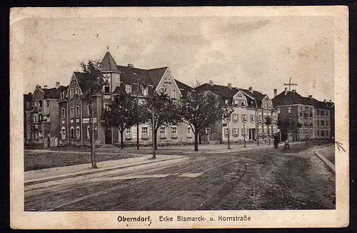 69839 AK Oberndorf Ecke Bismarck- u. Kornstraße 1925