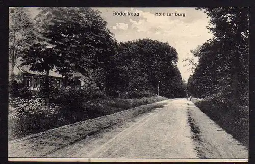 73355  AK Bad Bederkesa Holz zur Burg um 1910