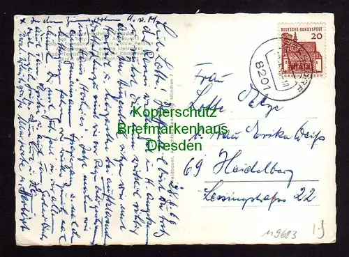 119683 AK Frasdorf Gasthaus Hochries Tel. Aschau 1966