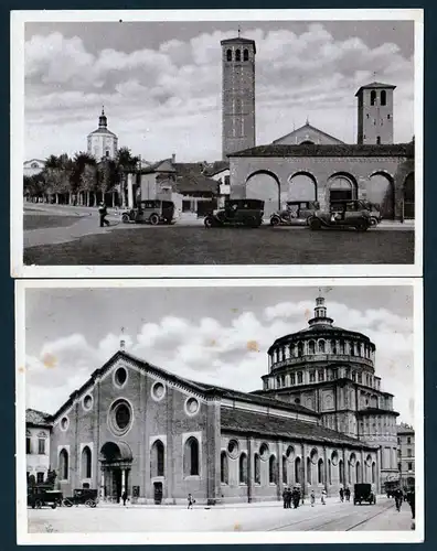 38148 AK Mailand Milano Basilica of St. Ambrogio Chiesa delle Grazie um 1920