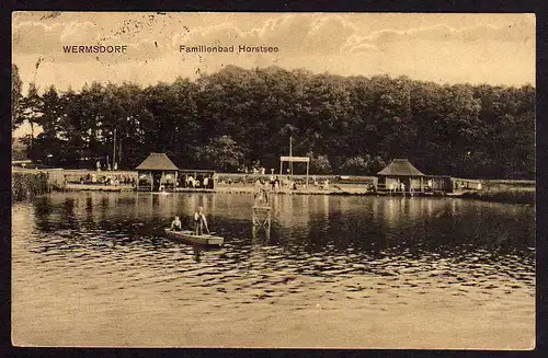 66725 AK Wermsdorf familienbad Horstsee 1921