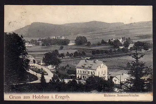 66630 AK Holzau Richters Sommerfrische Restaurant 1915