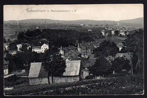 68021 AK Siebenbrunn bei Markneukirchen i. V. 1913