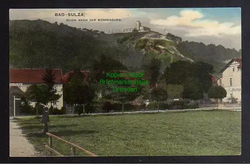 131497 AK Bad Sulza Blick nach der Sonnenburg 1910
