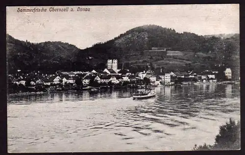 41669 AK Obernzell a. Donau Sommerfrische 1919